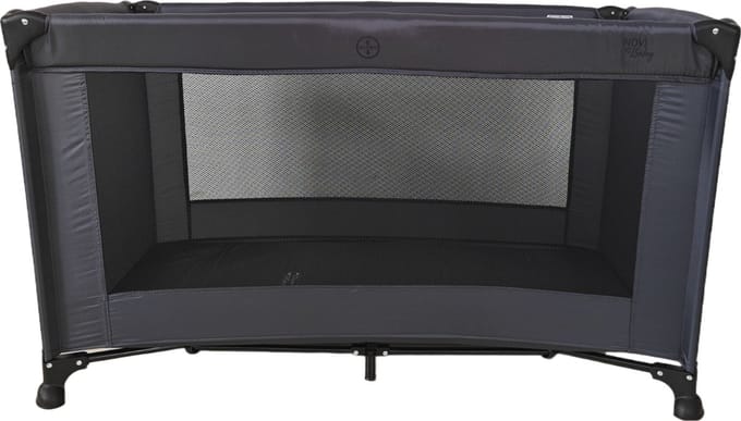 Novi Baby Nicky Campingbed - Reisbed - inclusief transporttas - Grijs