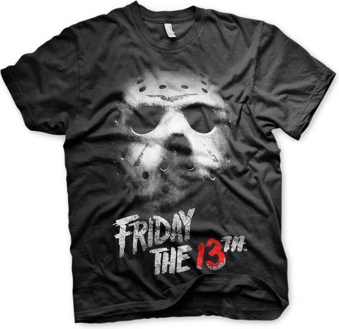 Friday The 13th Heren Tshirt -S- Friday The 13th Zwart