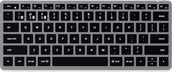 Satechi Slim X1 Backlit (US English Layout) - Engels (US international)