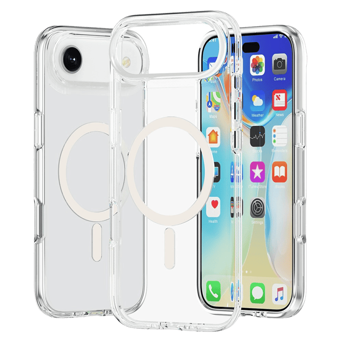 Mocaa Apple iPhone Air Slim Armor with MagSafe Transparant