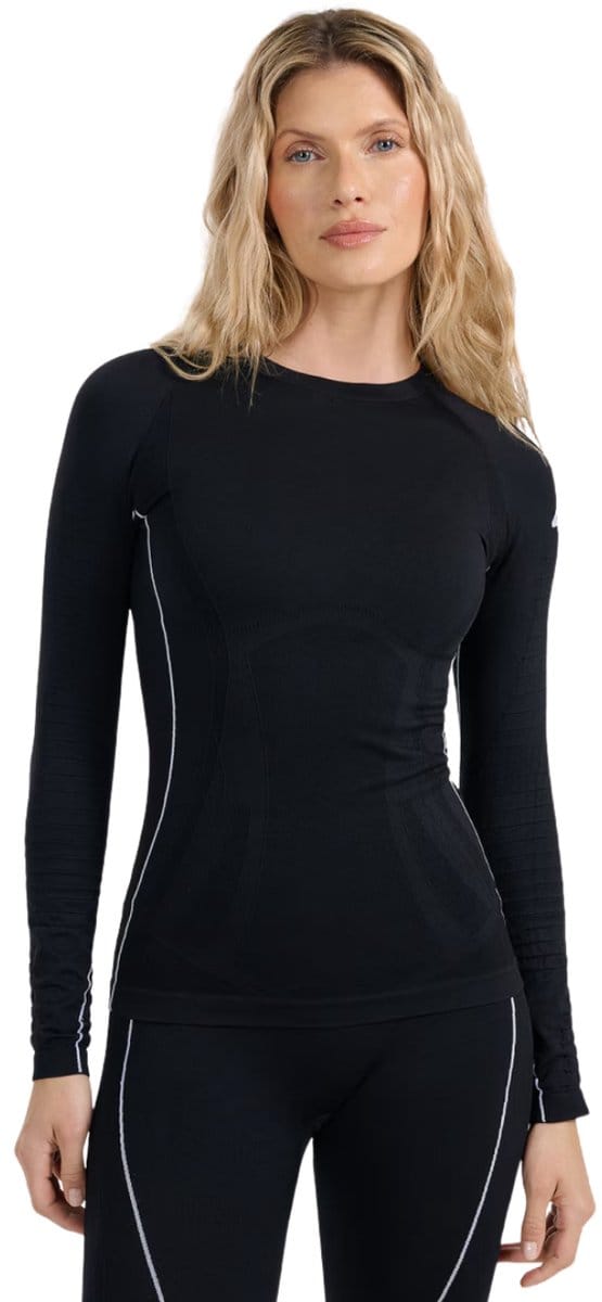 4F T-shirt Thermoactief Dames Zwart - Maat M/L
