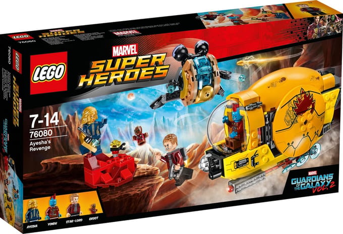 LEGO Marvel Super Heroes Ayesha's wraak 76080