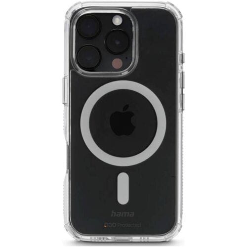 Hama hoesje geschikt voor Iphone 16 Pro - Extreme Protect MagCase - Transparant
