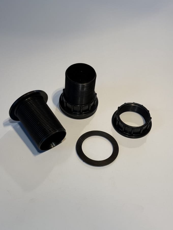 PP doorvoer 1¼ bu.dr.