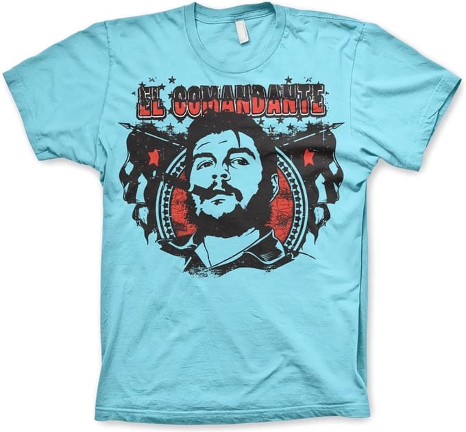 Hybris Che Cigar El Comandante T-shirt Skyblue