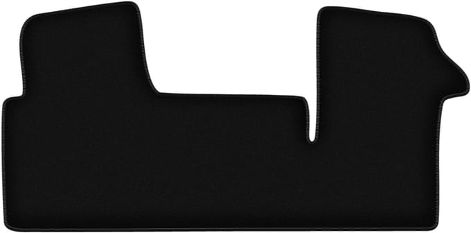 Wielganizator WLG-BASIC Serie - Velours Automatten - Voor Opel Movano B - Zwart - Basisbescherming