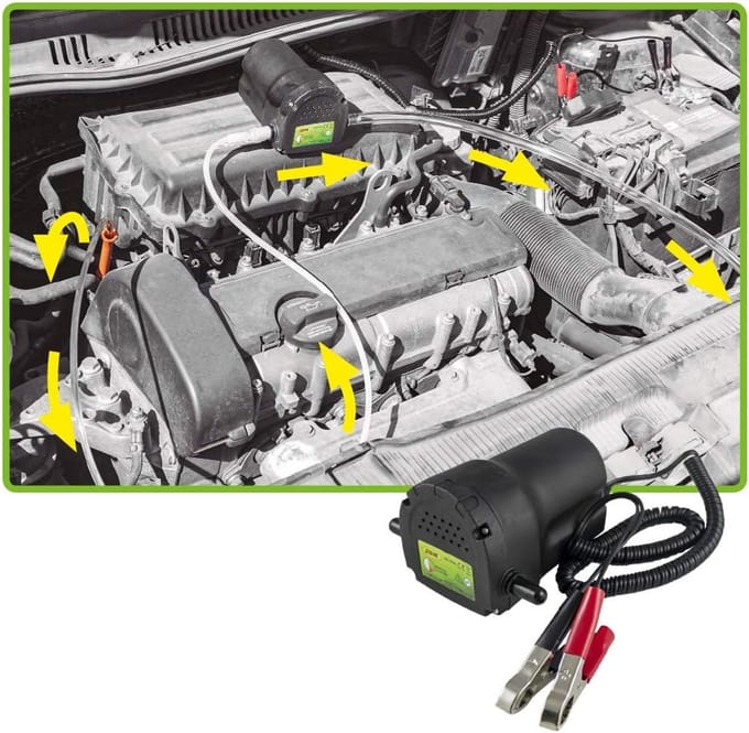 12V Olie Afzuigpomp voor Auto en Motor