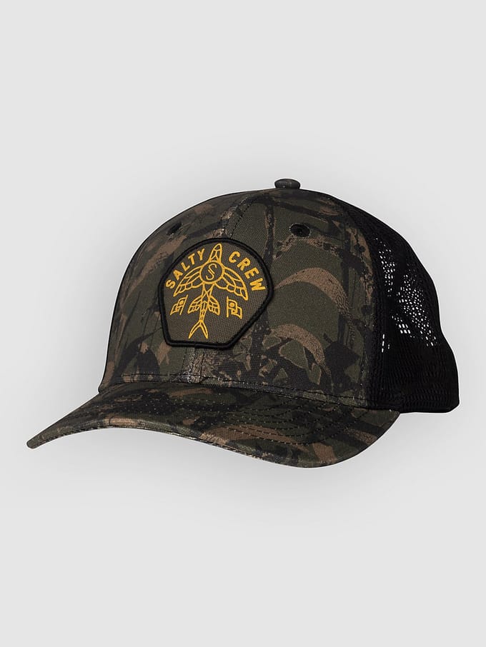 Salty Crew Flyer Ops Trucker Cap camouflage