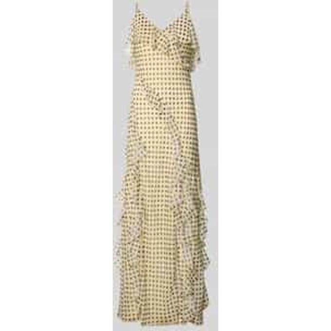 maxi-jurk met ruches