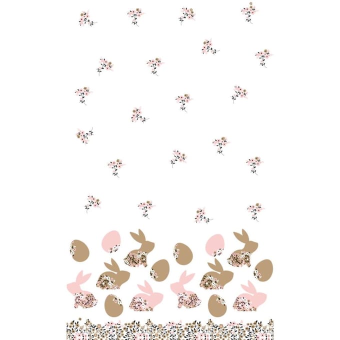 Paas Tafellaken Blooming Bunnies 138x220 cm