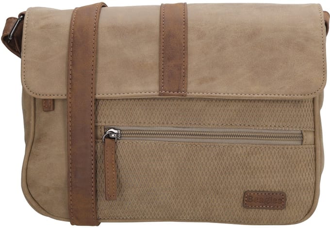 Beagles Brunete Schoudertas - Crossbodytas - Crossover - Dames - Taupe
