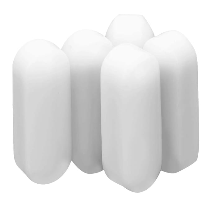 5 Pièces Agitateur Magnétique Mélangeur Type C Barreau d'Agitation Spinbar Laboratoire PTFE Tige d'Agitation 5x15mm white