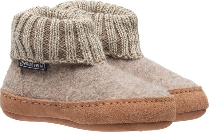 Bergstein Cozy Lux Unisex Junior Sloffen - Beige