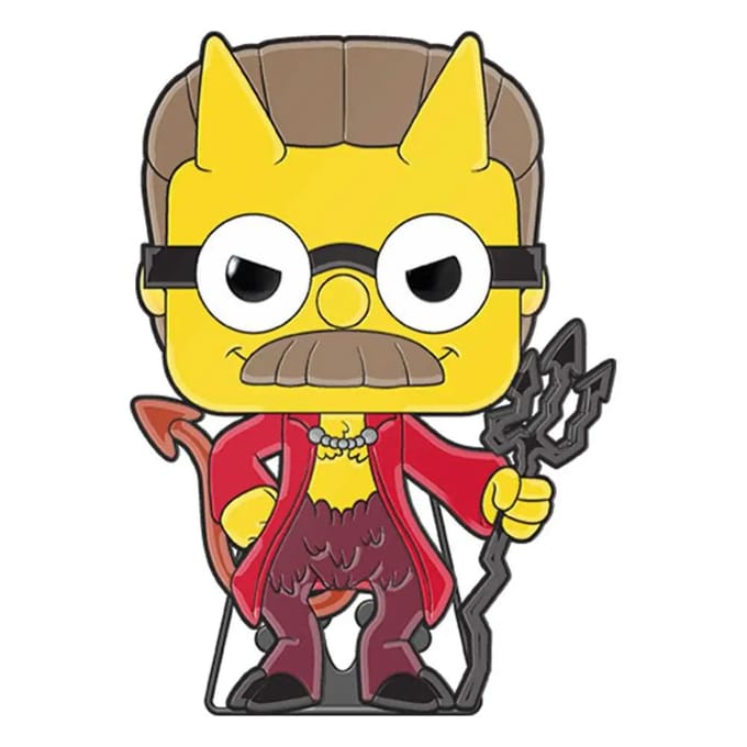 Geëmailleerde pennen Funko Simpsons Horror Loungefly POP! Devil Flanders