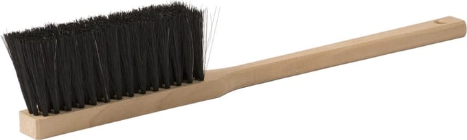 Handveger Zachte Haren 6cm - Lang Handvat - Zwart