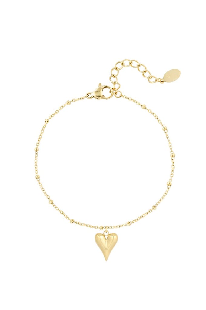 90 NOTES - Pretty in Love Armband - goudkleurig