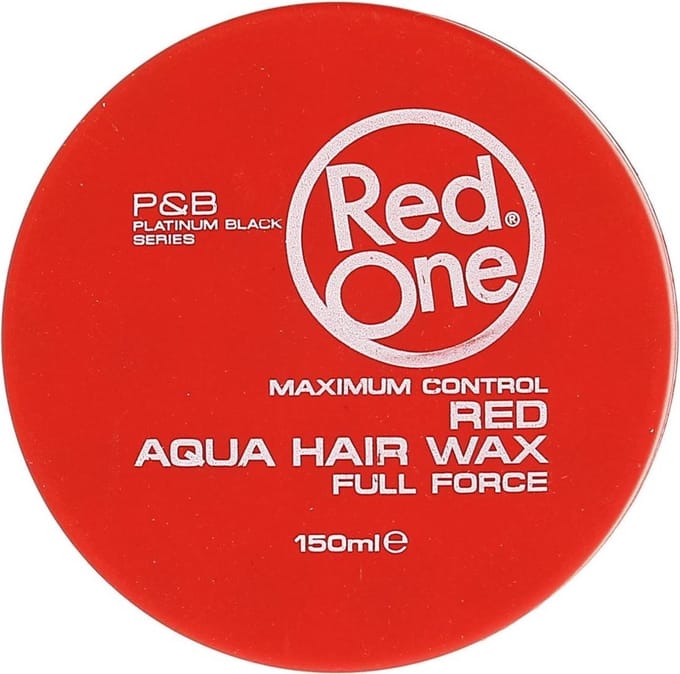 4x RedOne Haarwax – Aqua Hair Wax Rood