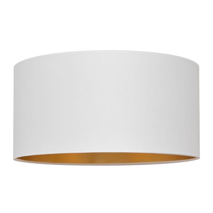 HELAM Lampenkap Alba, Ø 40 cm, E27, wit/goud