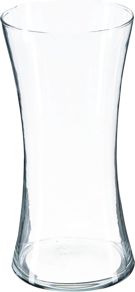 Atmosphera bloemenvaas Armado - Taps model - transparant - glas - 30 x 14 cm