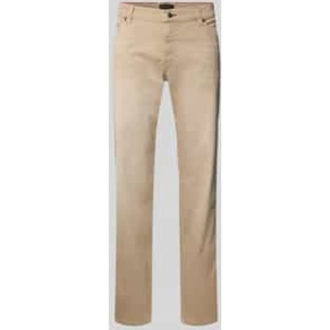regular fit jeans met steekzakken