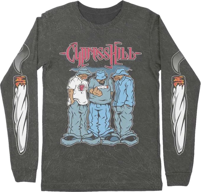 Cypress Hill - Blunted Longsleeve shirt - M - Zwart