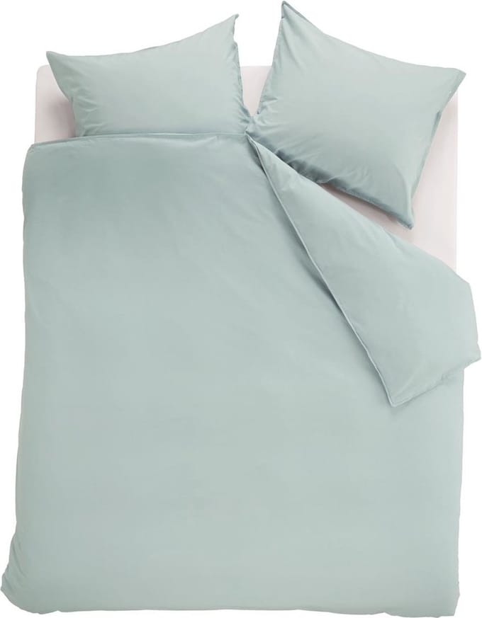 Beddinghouse Dekbedovertrek Basic Mint Green Lits-jumeaux