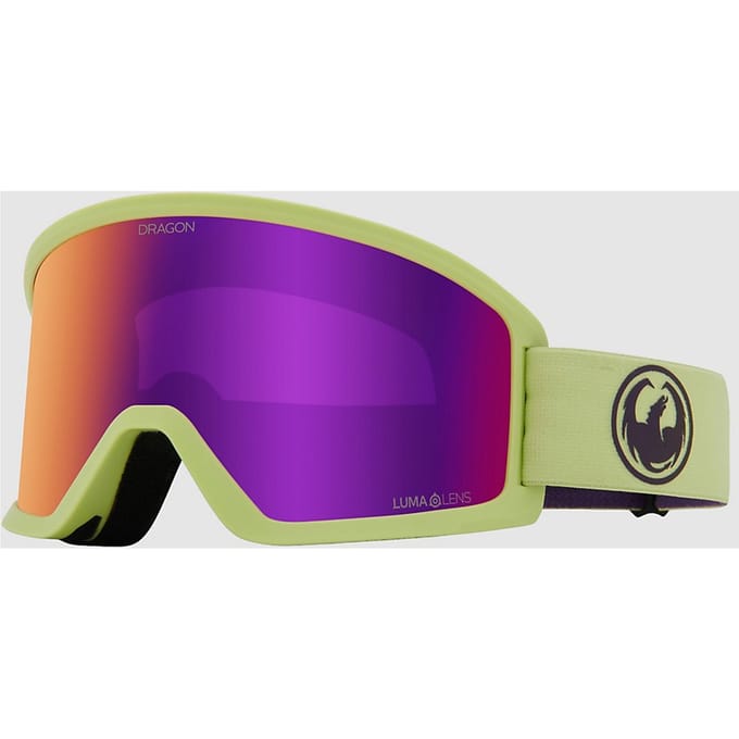 Dragon Alliance DX3 PLUS OTG Skibril - Matcha/Purple Ionized & Midnight