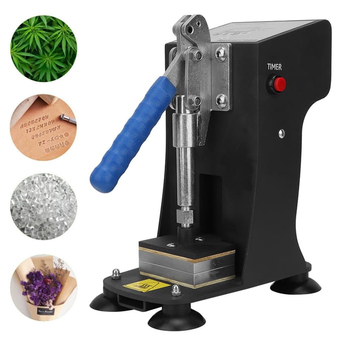 Mini Draagbare Dubbele Hitte Aluminium Plaat Hitte Machine Verwarmingspers Machine UK Plug