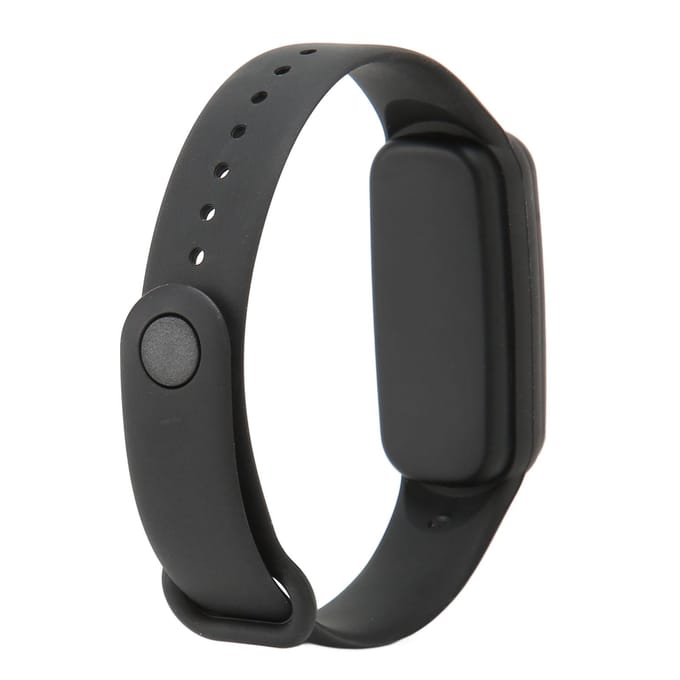 M90 Ultrasone Afstotende Polsband 3 Modi USB Oplaadbare Afstotende Armband Zwart black