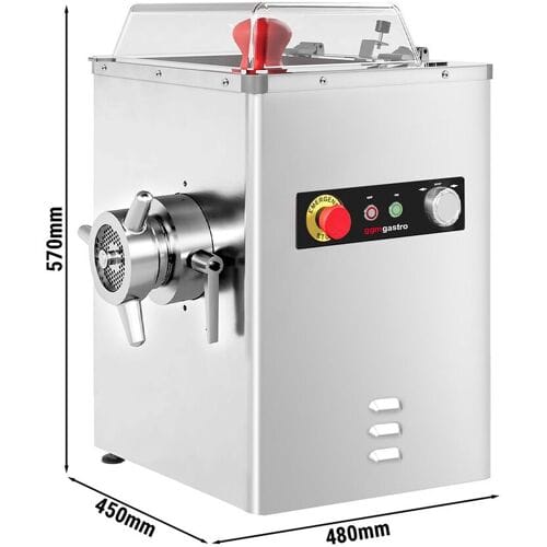 GGM Gastro Elektrischer Fleischwolf - Größe 22 - 250kg/h - 1,5 kW