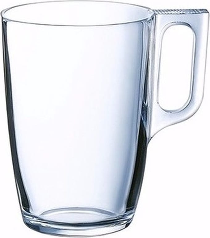 Theeglazen/bekers 4 stuks 320 ml