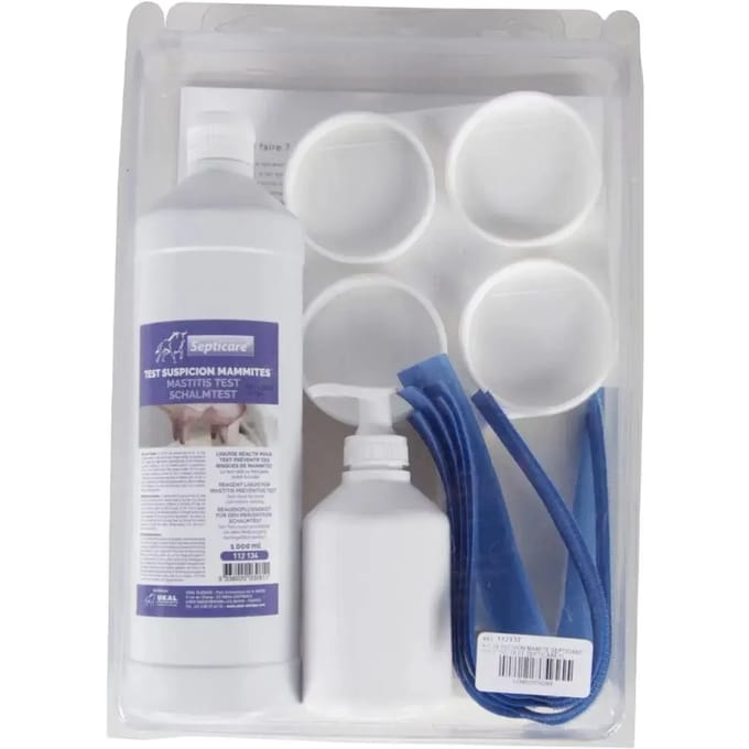 Complete kit voor mastitisonderzoek Septicare