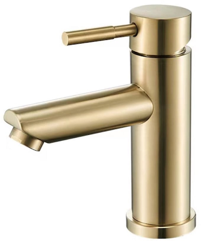 LINEA UNO - Narva laag - Goud - Wastafelkraan - - 201378