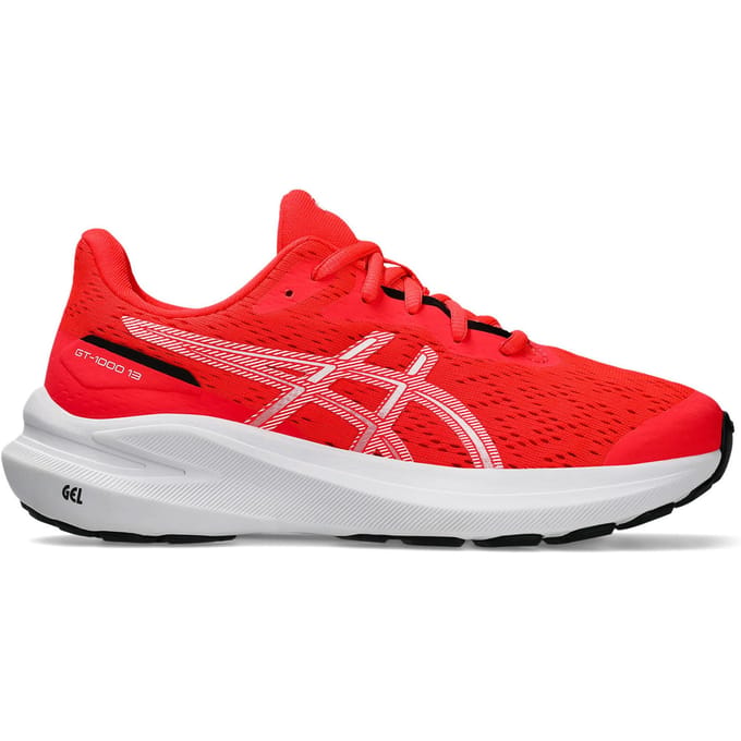 ASICS GT-1000 13 GS Stabiliteitsschoen Kinderen-Rood,Wit