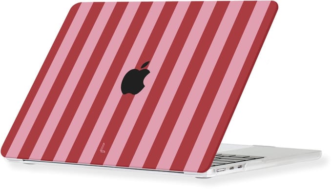 Lunso Geschikt voor MacBook Neo cover hoes - case - Candy Floss