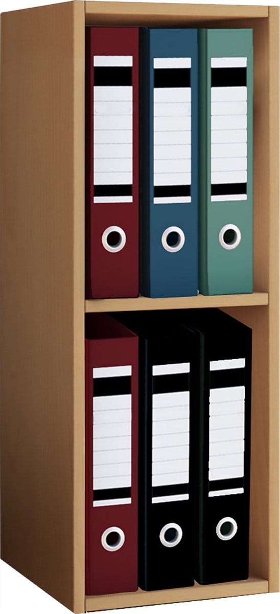 Houten bureaustandaard archiefkast archiefkast boekenplank Offas 2f