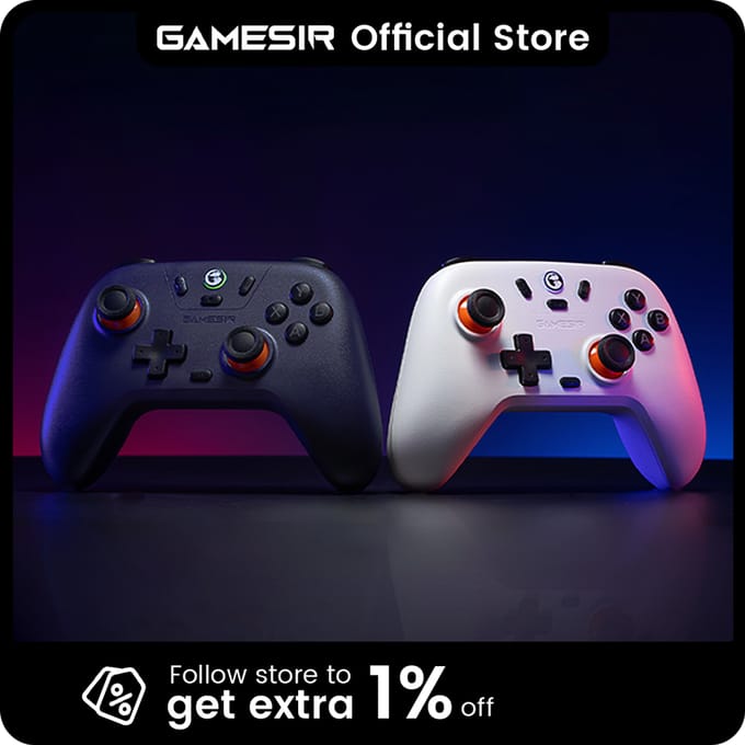 GameSir Nova Lite Switch Controller Hall Effect Gamepad voor Nintendo Switch, iPhone, Android Mobiele Telefoon, Windows PC, Steam