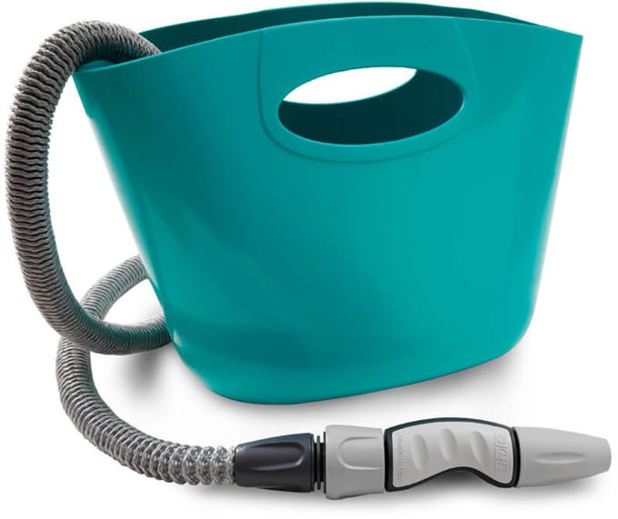 GF Aquapop 15 m uitrekbare slang in tas Blue