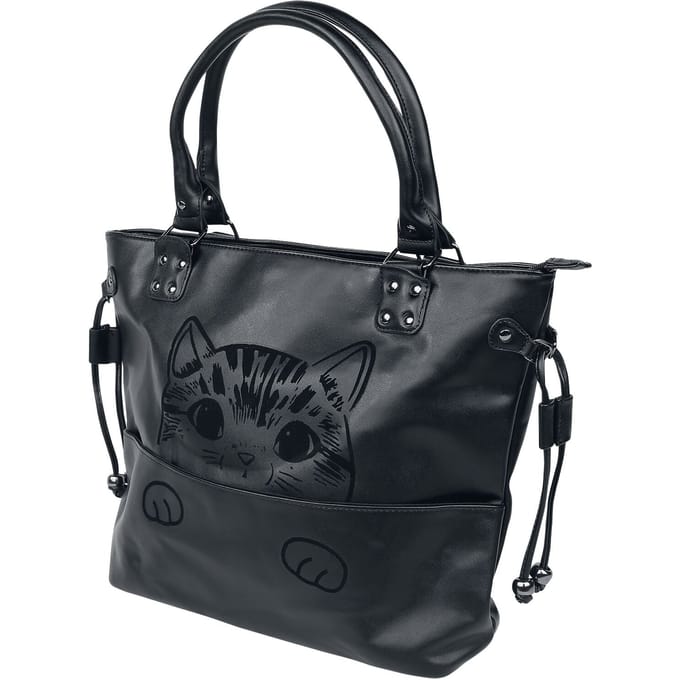 Banned - Gothic Handtas - Delicatty - voor Vrouwen - zwart