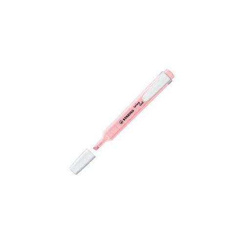 STABILO Swing Cool Pastel - Markeerstift - Perfect Voor Onderweg - Poeder Roze - Per stuk