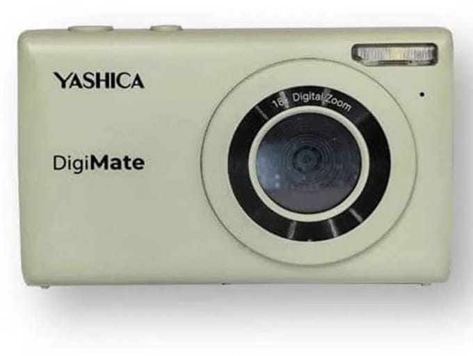 Yashica DigiMate - Compactcamera - 64 Megapixels - CMOS Beeldsensor - Mint Groen