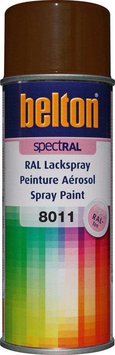 Spuitbus RAL 8011 Notenbruin 400ml