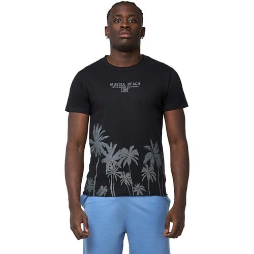 T-shirt Korte Mouw Leone 1947 Man Beach
