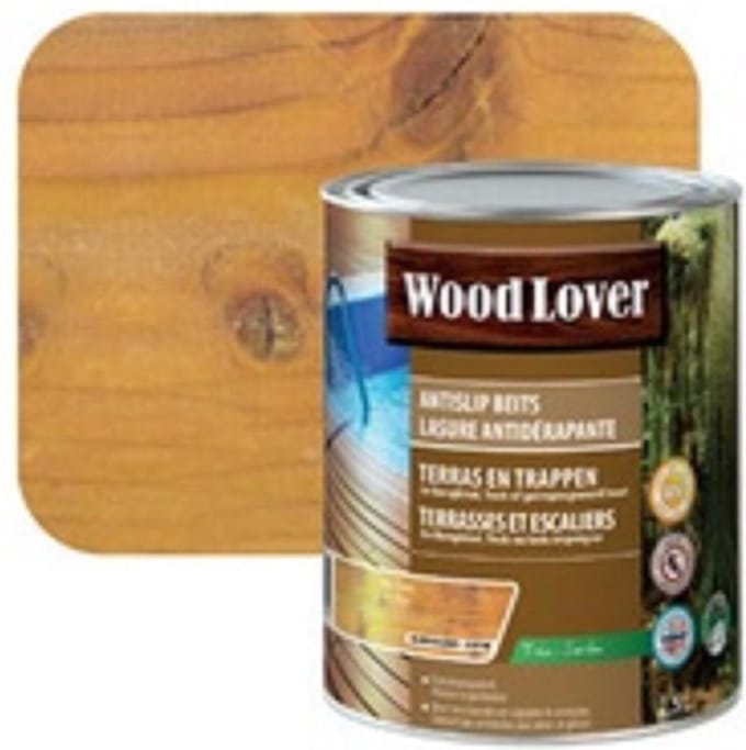 Woodlover Antislip Beits - 2.5L - 340 - Grenen
