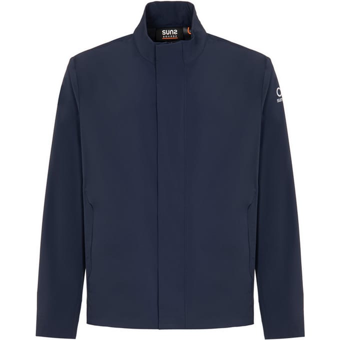 jas man donker blauw
