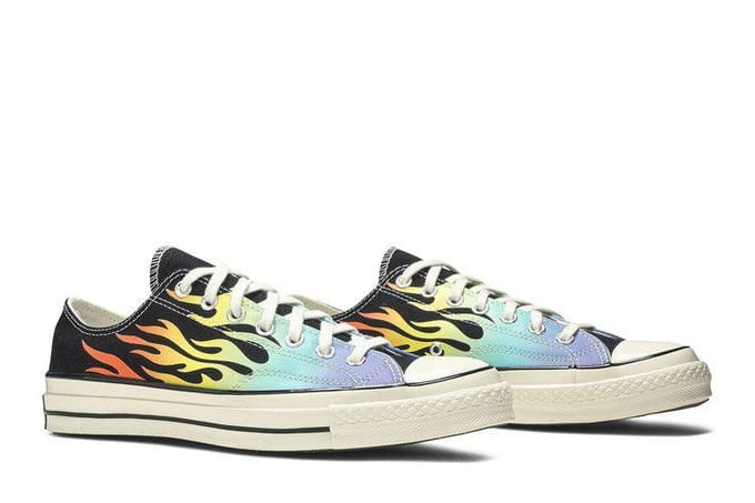 Converse Chuck Taylor All Star 70 Ox Flaming Archive Print 41 white