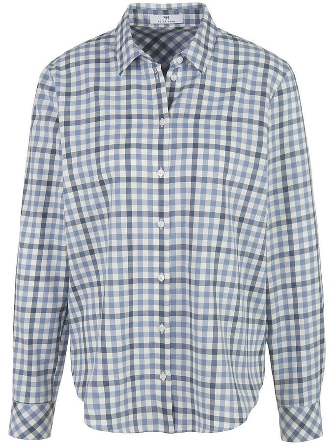 Blouse 100% katoen Van Peter Hahn wit