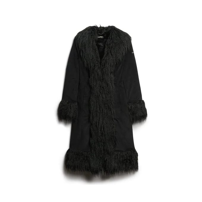 Damesjas Superdry Long Afghan