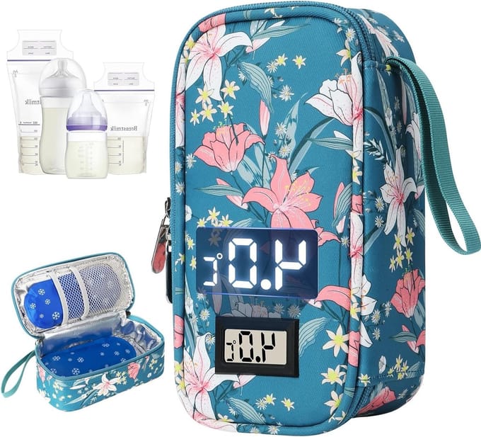 Koeltas voor Moedermelk en Reisaccessoires - Ideaal voor Ouders en Baby's, Handig en Compact