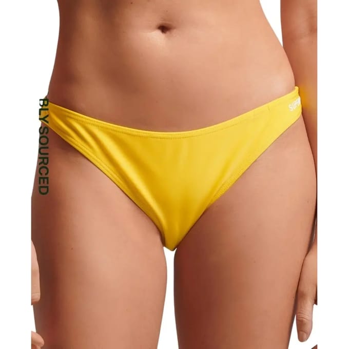 Bikini Superdry Bas de bikini Code Essential jaune